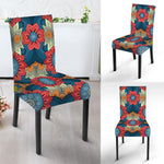 Native Tribal Bohemian Pattern Print Dining Chair Slipcover