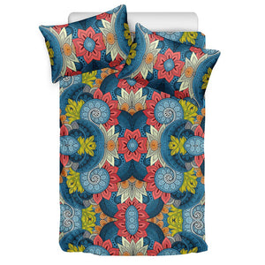 Native Tribal Bohemian Pattern Print Duvet Cover Bedding Set