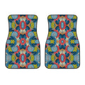 Native Tribal Bohemian Pattern Print Front Car Floor Mats