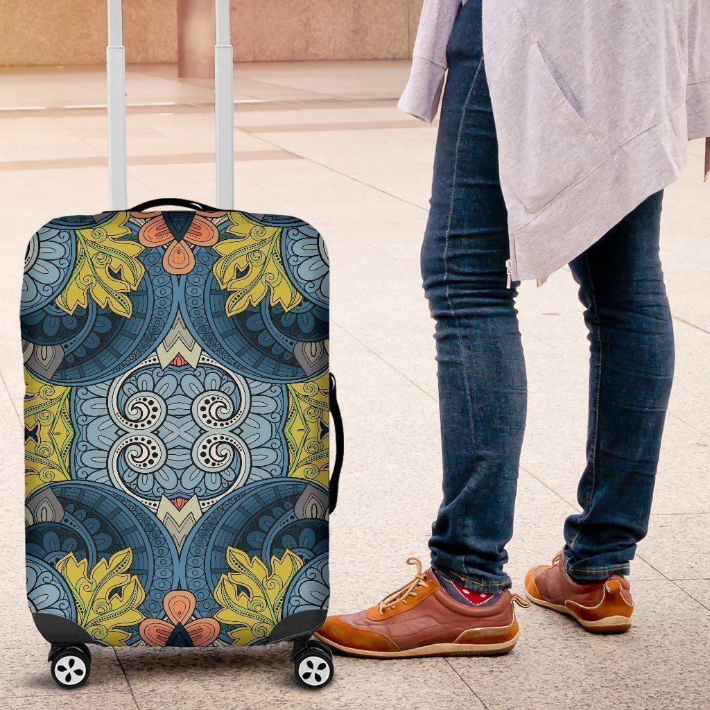 Native Tribal Bohemian Pattern Print Luggage Cover GearFrost