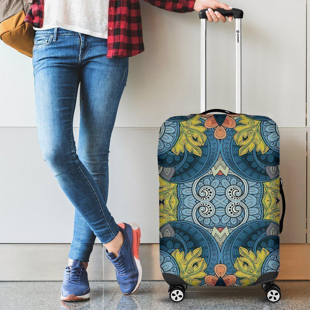 Native Tribal Bohemian Pattern Print Luggage Cover GearFrost