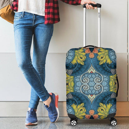 Native Tribal Bohemian Pattern Print Luggage Cover GearFrost