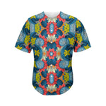 Native Tribal Bohemian Pattern Print Men's Baseball Jersey