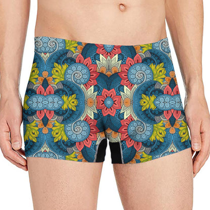 Native Tribal Bohemian Pattern Print Men's Boxer Briefs