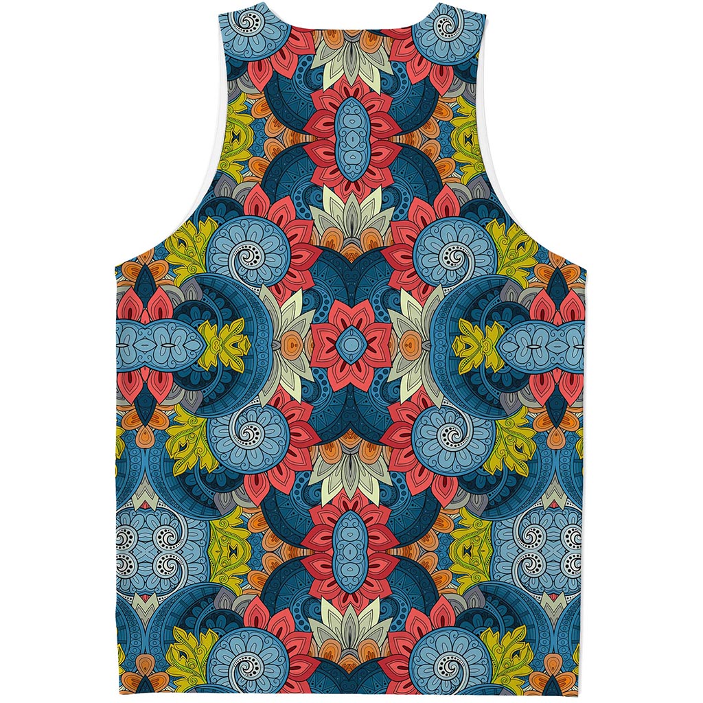 Native Tribal Bohemian Pattern Print Men's Tank Top
