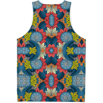 Native Tribal Bohemian Pattern Print Men's Tank Top