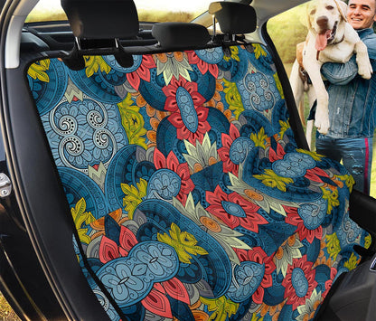 Native Tribal Bohemian Pattern Print Pet Car Back Seat Cover