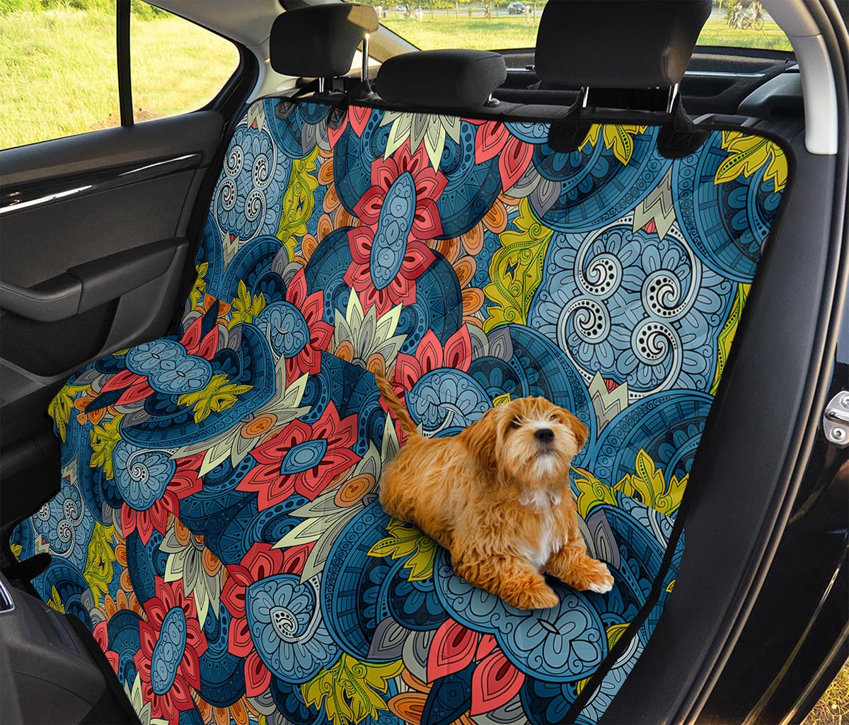 Native Tribal Bohemian Pattern Print Pet Car Back Seat Cover