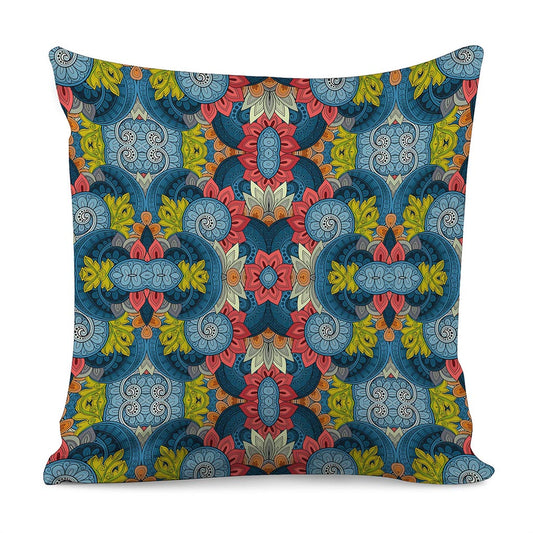 Native Tribal Bohemian Pattern Print Pillow Cover