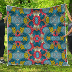 Native Tribal Bohemian Pattern Print Quilt