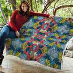 Native Tribal Bohemian Pattern Print Quilt