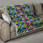 Native Tribal Bohemian Pattern Print Quilt