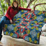 Native Tribal Bohemian Pattern Print Quilt