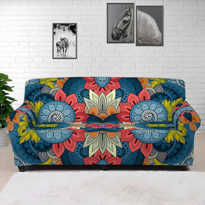 Native Tribal Bohemian Pattern Print Sofa Cover