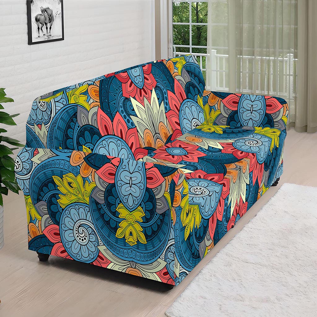 Native Tribal Bohemian Pattern Print Sofa Cover