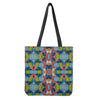 Native Tribal Bohemian Pattern Print Tote Bag