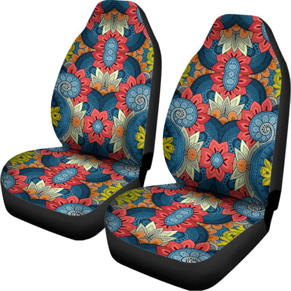 Native Tribal Bohemian Pattern Print Universal Fit Car Seat Covers