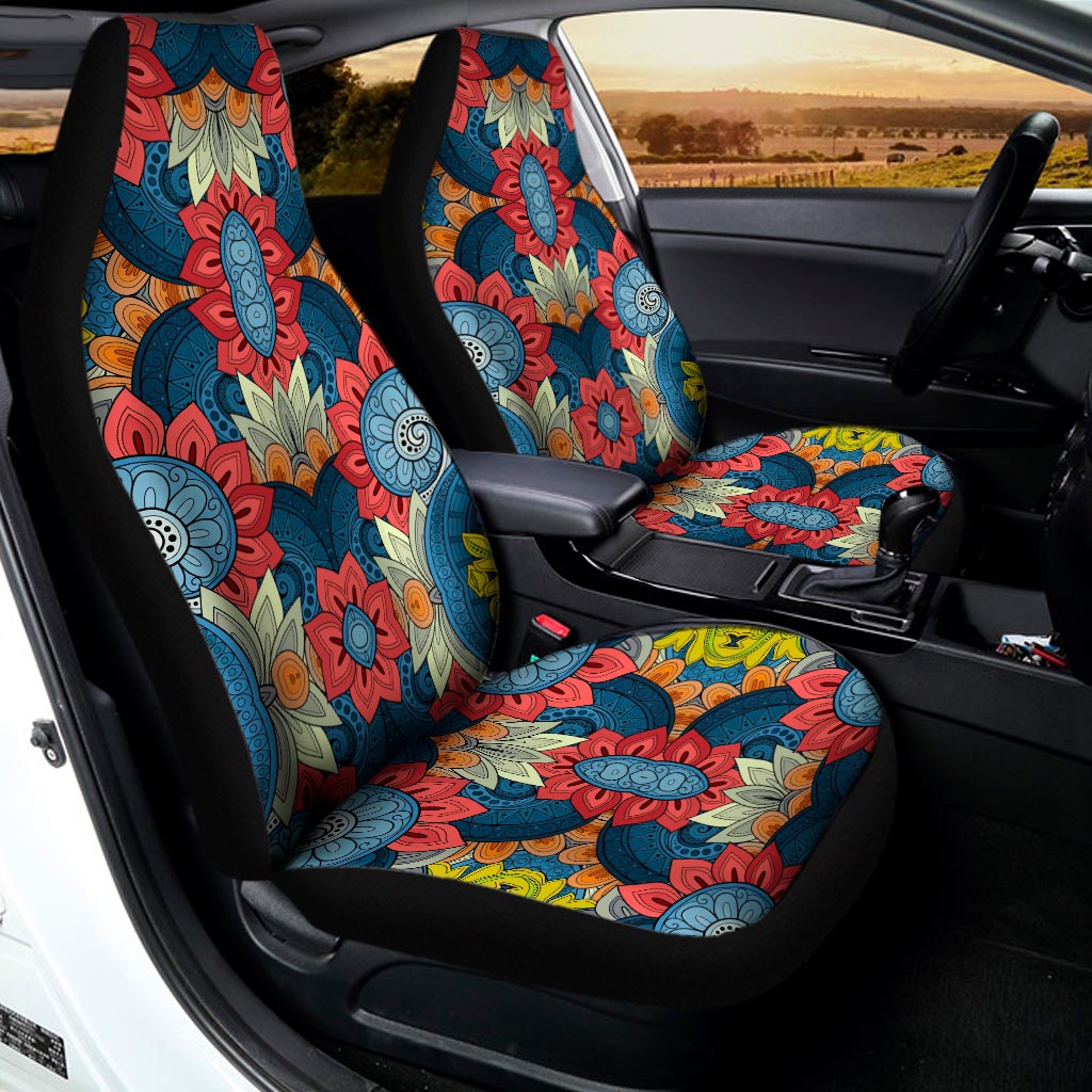 Native Tribal Bohemian Pattern Print Universal Fit Car Seat Covers