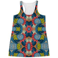 Native Tribal Bohemian Pattern Print Women's Racerback Tank Top