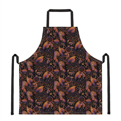 Native Tribal Dream Catcher Print Apron