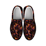 Native Tribal Dream Catcher Print Black Slip On Shoes