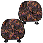 Native Tribal Dream Catcher Print Car Headrest Covers