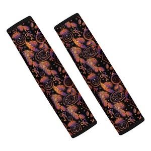 Native Tribal Dream Catcher Print Car Seat Belt Covers