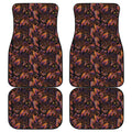 Native Tribal Dream Catcher Print Front and Back Car Floor Mats
