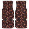 Native Tribal Dream Catcher Print Front and Back Car Floor Mats