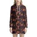 Native Tribal Dream Catcher Print Pullover Hoodie Dress