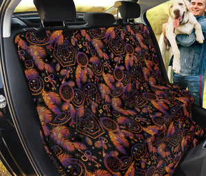 Native Tribal Dream Catcher Print Pet Car Back Seat Cover