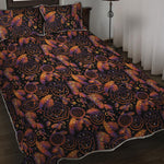 Native Tribal Dream Catcher Print Quilt Bed Set