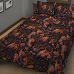 Native Tribal Dream Catcher Print Quilt Bed Set