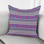 Native Tribal Ethnic Rose Pattern Print Pillow Cover