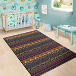 Native Tribal Indian Pattern Print Area Rug