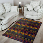Native Tribal Indian Pattern Print Area Rug