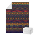 Native Tribal Indian Pattern Print Blanket
