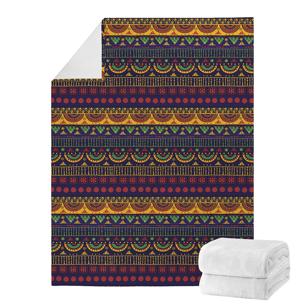 Native Tribal Indian Pattern Print Blanket