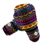 Native Tribal Indian Pattern Print Boxing Gloves