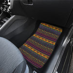 Native Tribal Indian Pattern Print Front Car Floor Mats