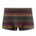 Native Tribal Indian Pattern Print Men's Boxer Briefs