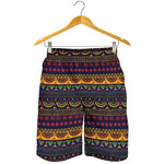 Native Tribal Indian Pattern Print Men's Shorts