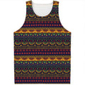 Native Tribal Indian Pattern Print Men's Tank Top