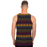 Native Tribal Indian Pattern Print Men's Tank Top