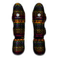 Native Tribal Indian Pattern Print Muay Thai Shin Guards