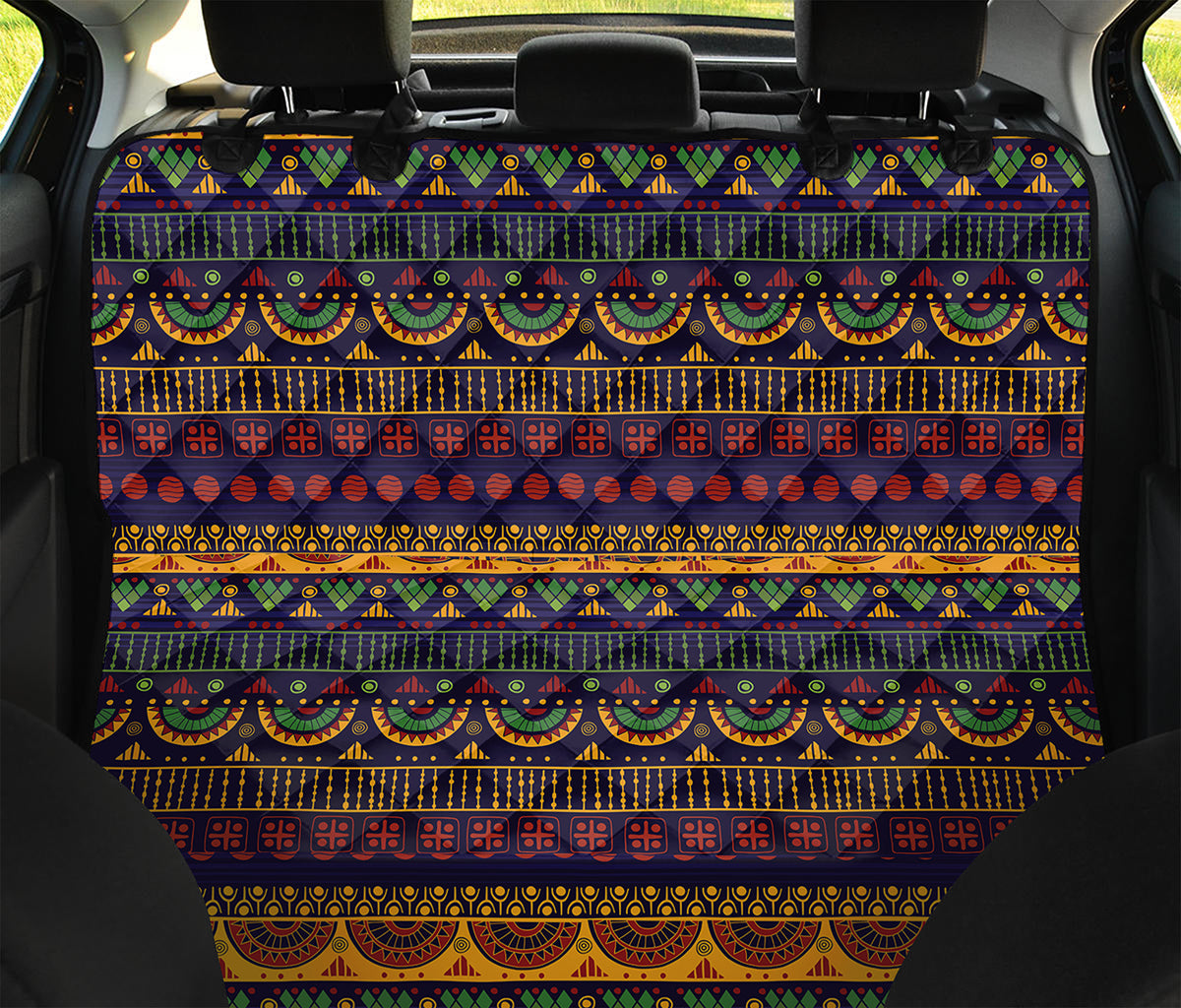 Native Tribal Indian Pattern Print Pet Car Back Seat Cover