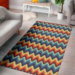 Native Tribal Inspired Pattern Print Area Rug