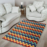 Native Tribal Inspired Pattern Print Area Rug