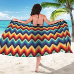 Native Tribal Inspired Pattern Print Beach Sarong Wrap