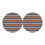 Native Tribal Inspired Pattern Print Car Coasters